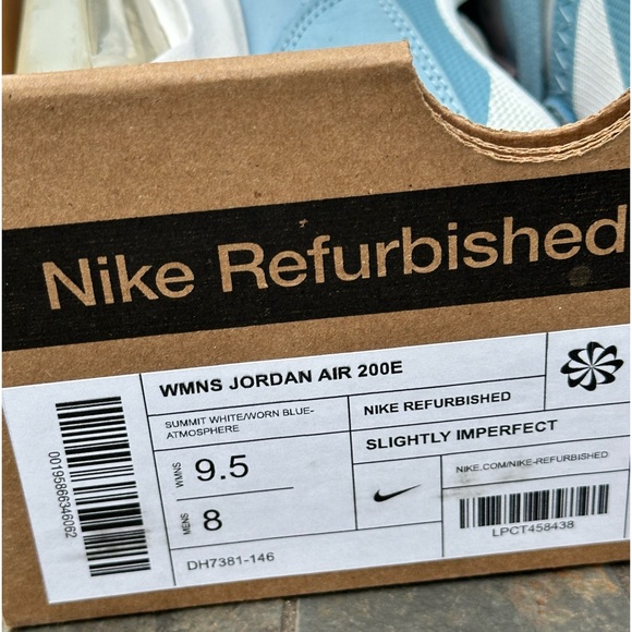 NEW Nike Jordan Air 200E (Blue / Pink / White) - Womens US 9.5 | Mens US 8 - Picture 8 of 8